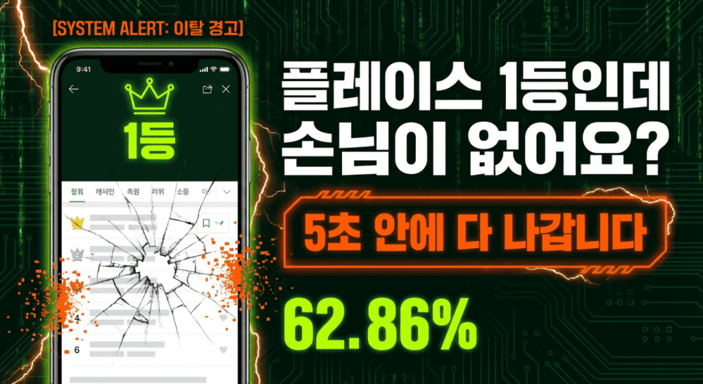 네이버 플레이스란 1등 해도 손님 없는 진짜 이유 플레이스 상위노출 순위 로직 완전 공개 영상